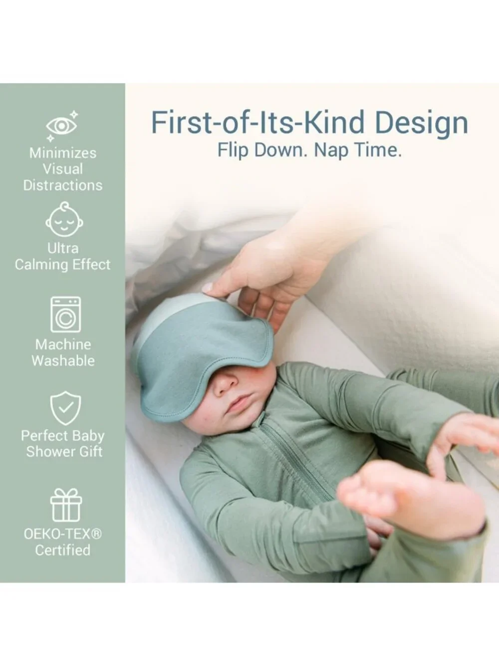 Cozy Baby Sleep Mask & Soft Eye Shade - Perfect for Newborns, Travel Gifts